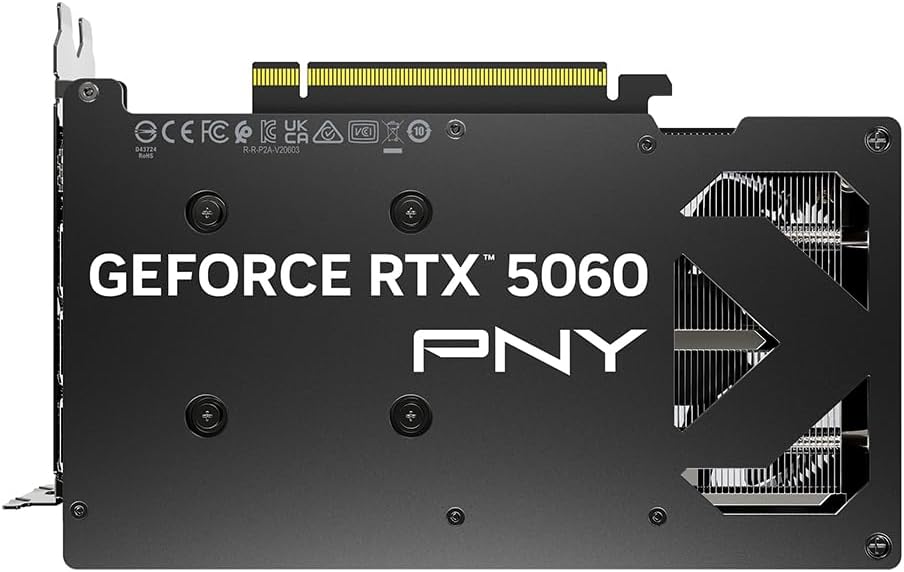 PNY Graphic Card RTX 5060 8GB OC Dual Fan PNY Graphic Card RTX 5060 8GB OC Dual Fan